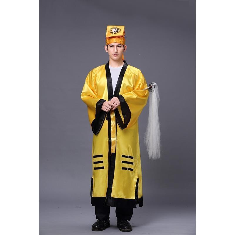 道士服装道教用品道服法衣道袍太极八衣八经衣黄林正英