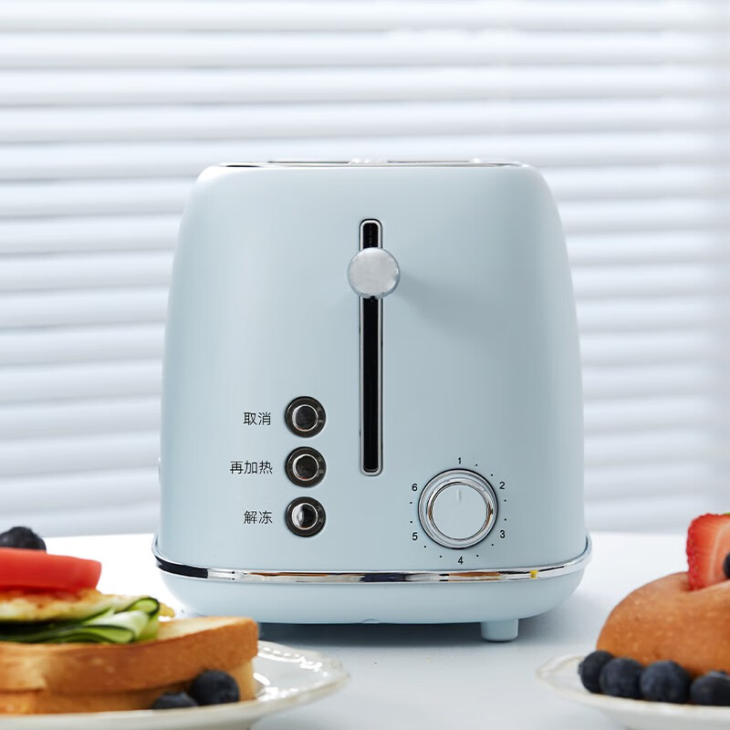finsybo伯克多士炉 304不锈钢 6档控温 一键解冻 加厚防烫早餐机F-BM01A高清大图