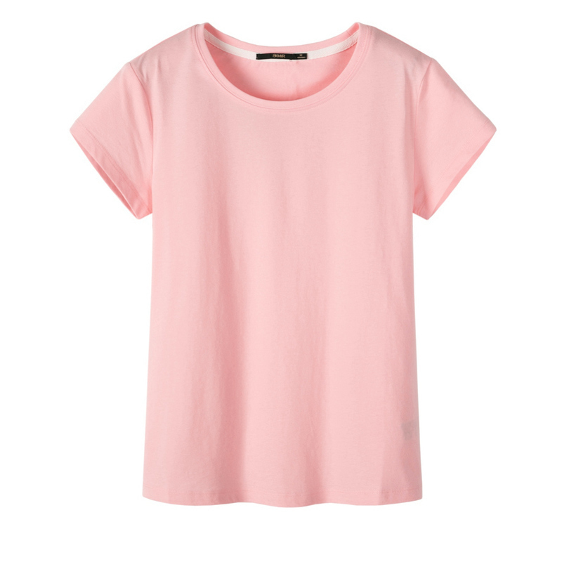 2件4折价356semir森马2020夏季新款舒适圆领套头潮ins甜美少女短袖t恤