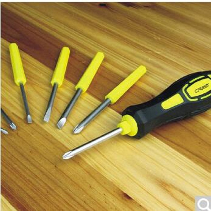 顺胜 033009螺丝刀组合套装 多功能维修 八合一多用螺丝批工具套装A 多用螺丝批