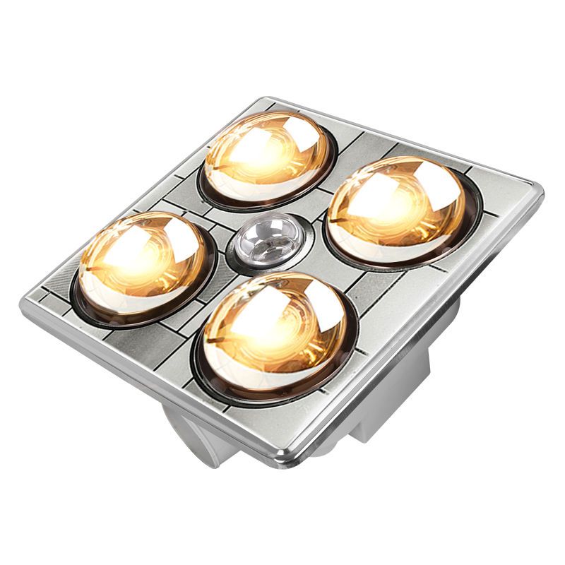 间取暖灯泡普通吊顶集成吊顶浴霸灯|集成吊顶 led 钻石银泡(带换气)