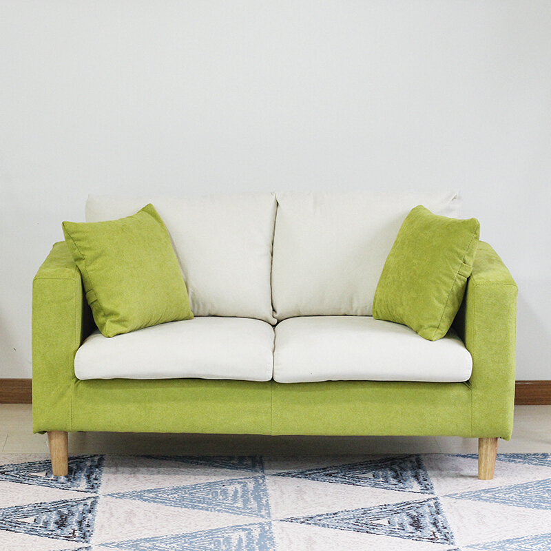 淮木沙发560803396068 淮木三人位小清新办公沙简约商用办公室影楼