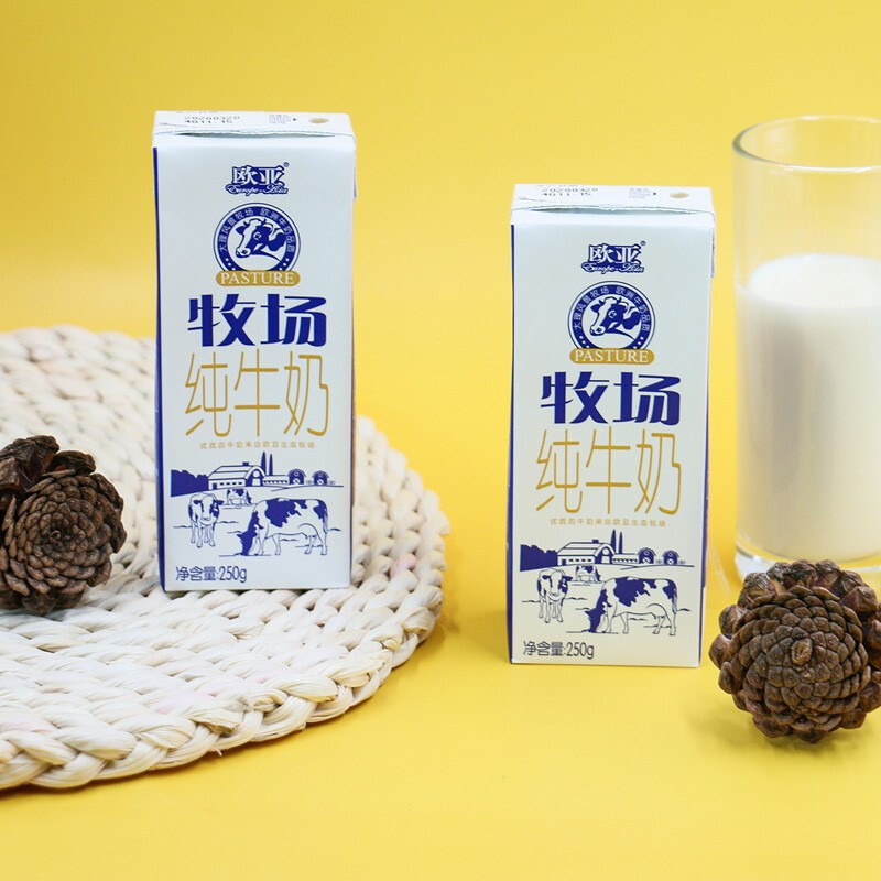 欧亚 牧场纯牛奶