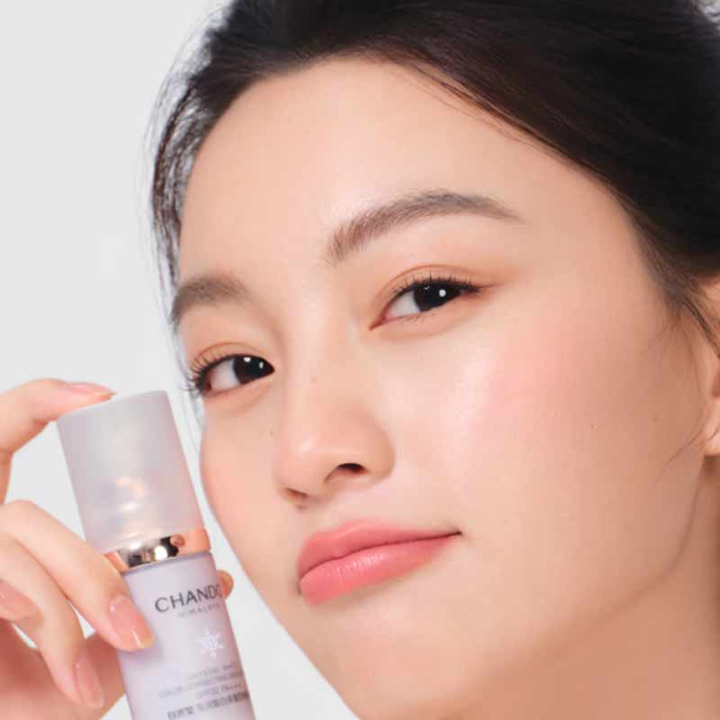 自然堂(CHANDO)雪润皙白多重防晒隔离霜(淡紫色)30ml