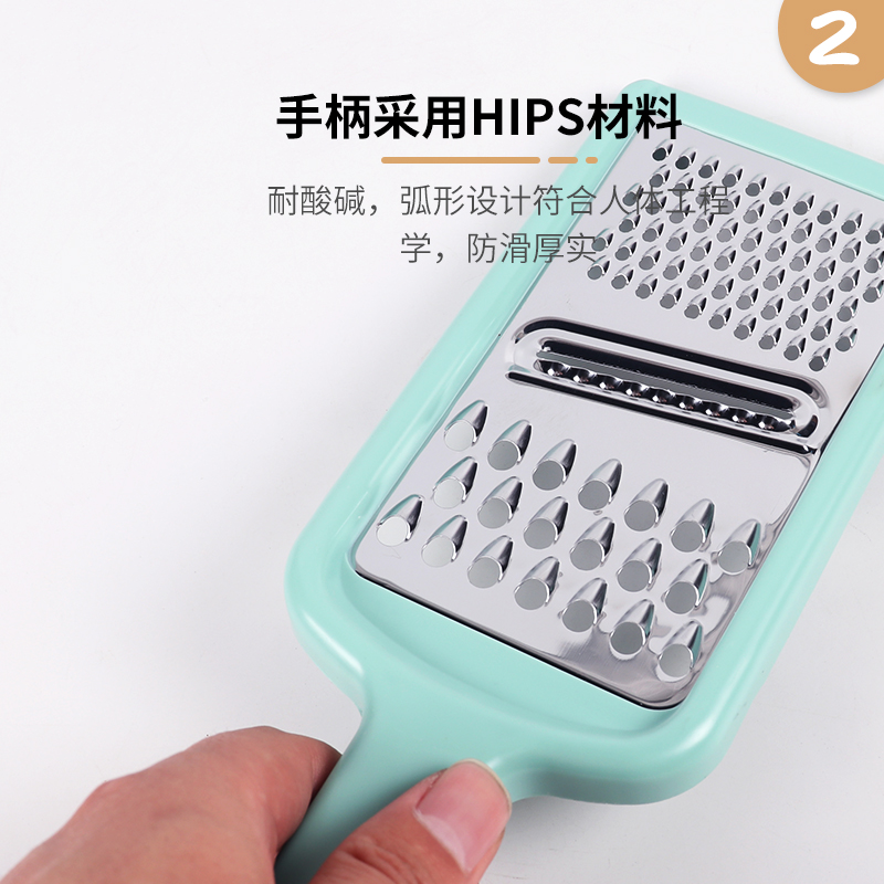多用刨刀削皮土豆丝瓜擦丝切条厨房用品切菜刨丝器 敬平 小号粉色削皮器/切丝器高清大图