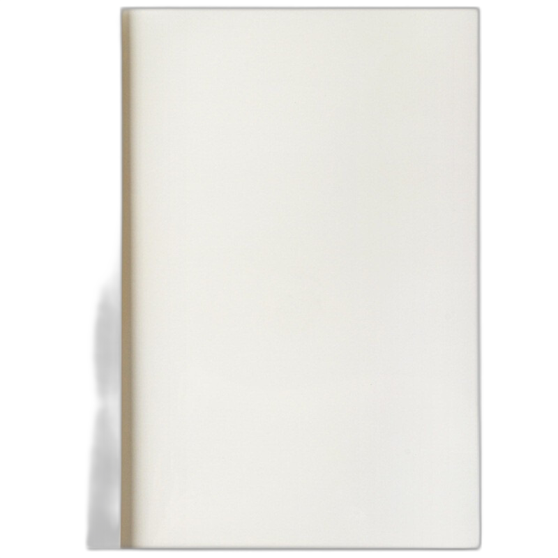 得力热熔封套胶装机塑料封皮白色10个包单位包8mm适用