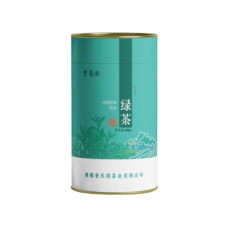 紫高尖一级明前云雾茶200g罐装高清大图