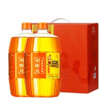 胡姬花古法花生油特香型1.8L*2礼盒装家用炒菜山东花生食用油 花生油礼品