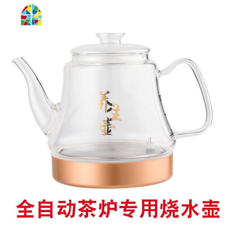 全自动加水电热烧水壶单壶配件洪悦盈悦明灶佳禄福名宇珍视界溪茗 FENGHOU 黑色古钟壶-201不锈钢高清大图