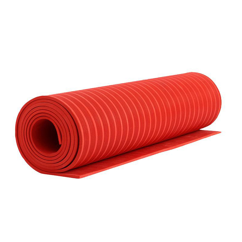 典虎 绝缘垫 红色条纹3mm*1m*5m 卷高清大图