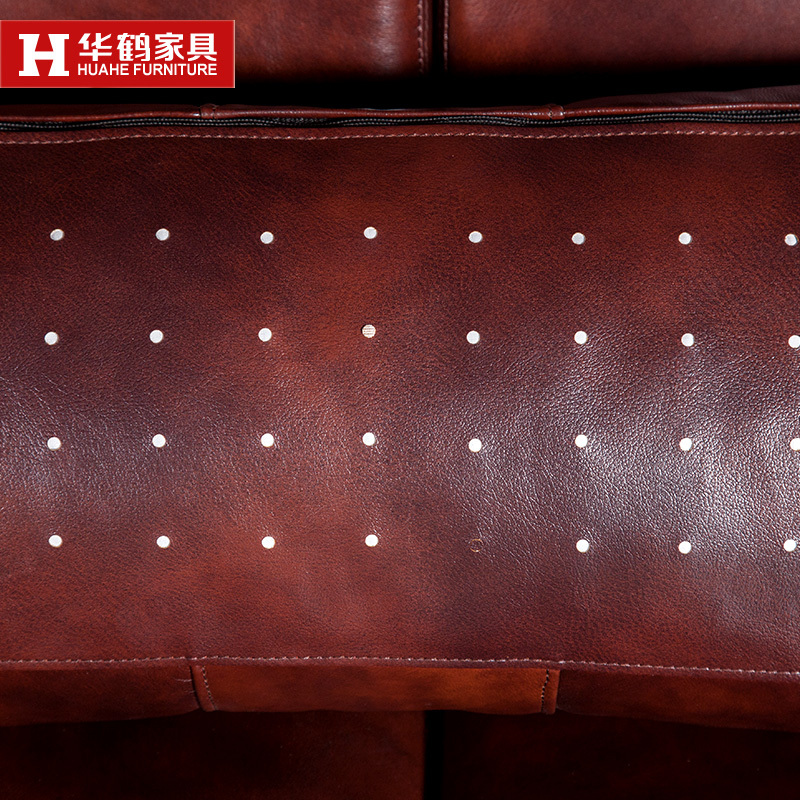 华鹤家具 客厅沙发四人人沙发实木沙发组合 HT83M沙发B