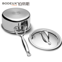铂帝斯BODEUX 骑士系列 304不锈钢奶锅汤锅宝宝辅食锅煮奶锅迷你家用小锅
