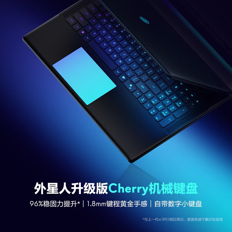戴尔(DELL)外星人AA18250-R2983QB 笔记本电脑18英寸游戏本 定制Ultra9-275HX 64G 2T RTX5080 2.5K 300Hz 机械键盘高清大图