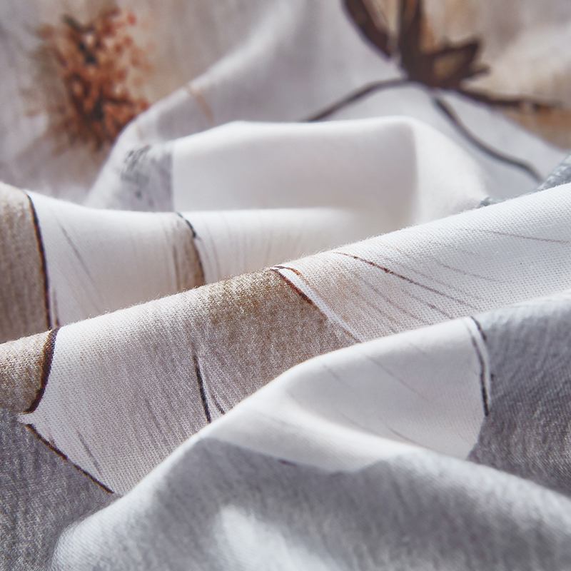 金丝莉(KINTHERI) 数码印全棉四件套 墨染山水 规格200×230cm 2300G(NM)高清大图