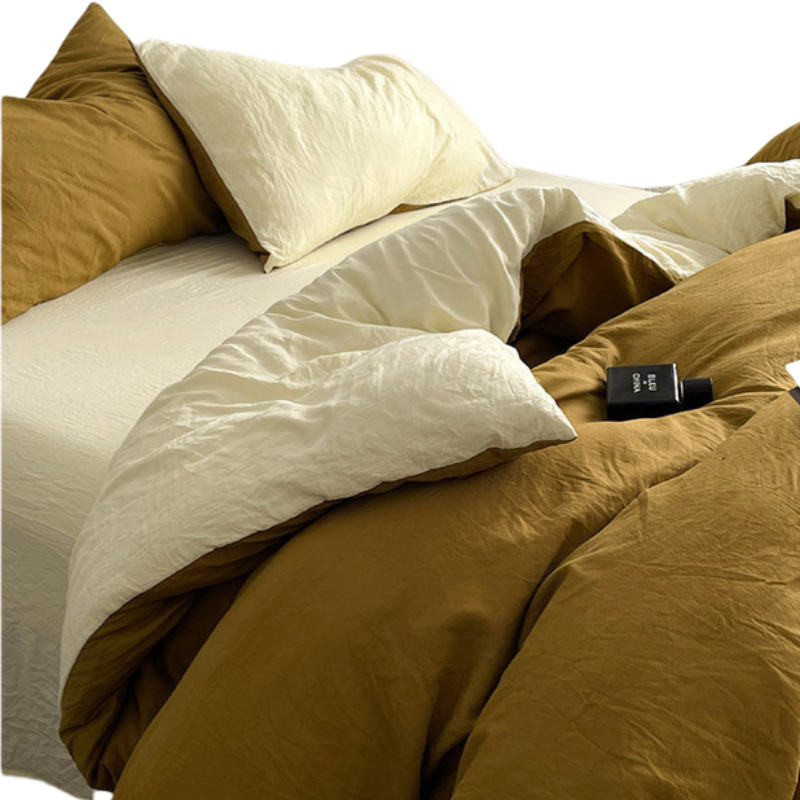 铭思沃床单款四件套2.0*2.2m床 套高清大图