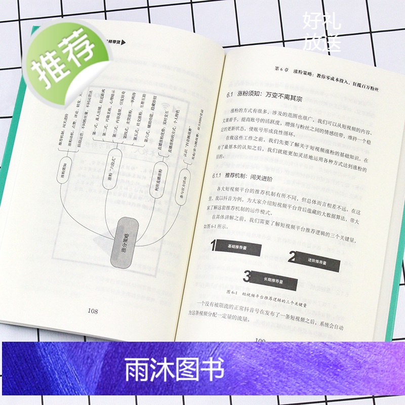 短视频+直播这样带货 从零开始玩转抖音视频制作运营引流增粉零基础玩转抖音短视频运营实操手册抖音引流推广抖音运营书籍玩法营高清大图
