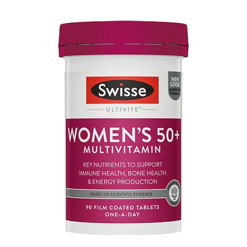 澳洲Swisse sw50岁中老年女士性复合维生素90粒澳版新版装高清大图