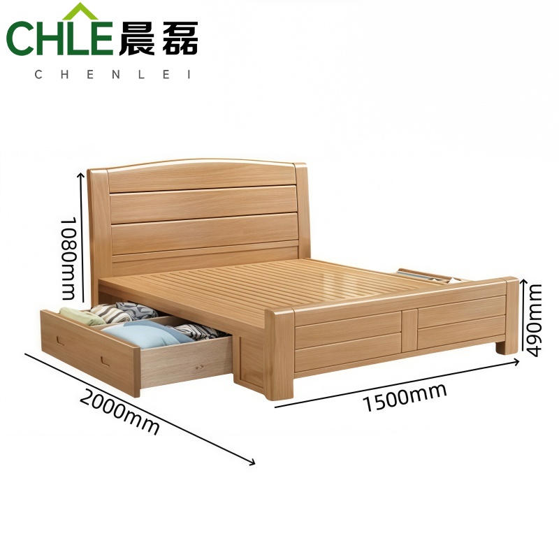 晨磊 单人床 200*150*49cm 张高清大图