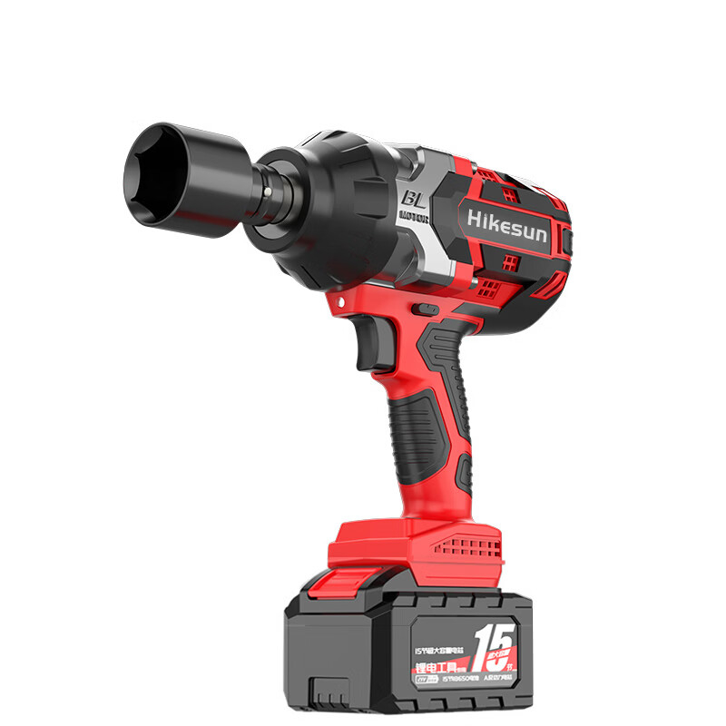 和齐顺(Hikesun) HQS-BS2000 两电一充 21V 锂电扳手(计数单位:套)红黑色高清大图