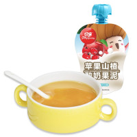 方广 苹果山楂酸奶果泥5袋 103g/袋 一岁以上婴幼儿辅食果泥宝宝儿童营养健康零食果汁泥水果泥吸吸袋无添加