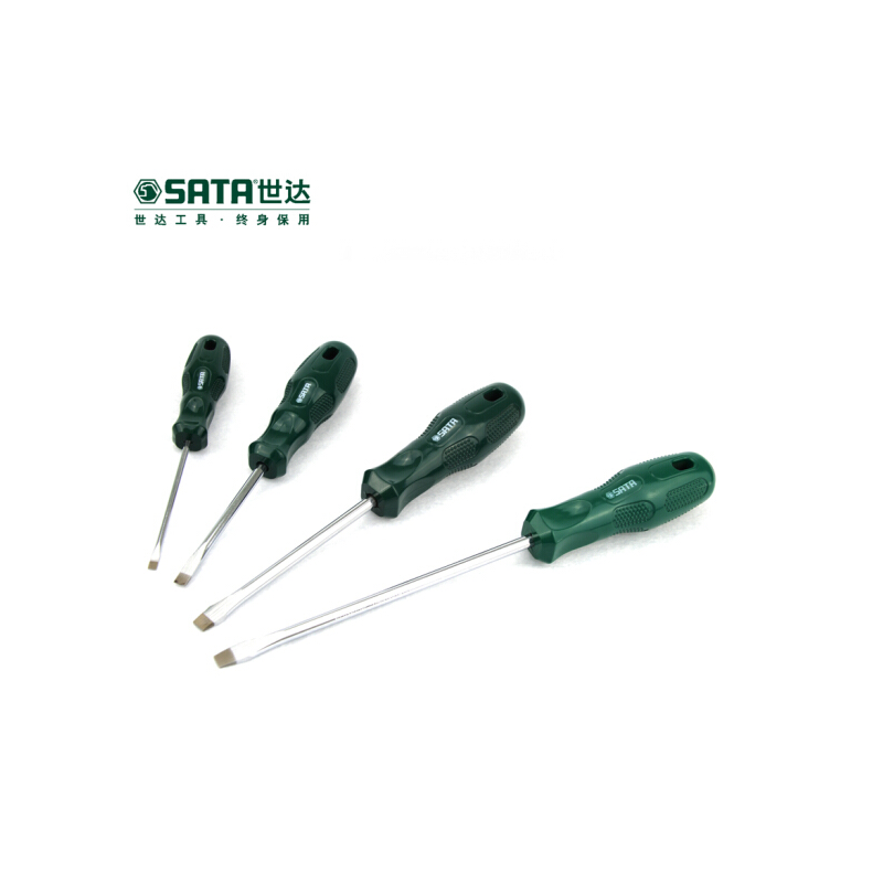 世达(SATA) A系列一字形螺丝批 6*100MM 62212 货期5-10天