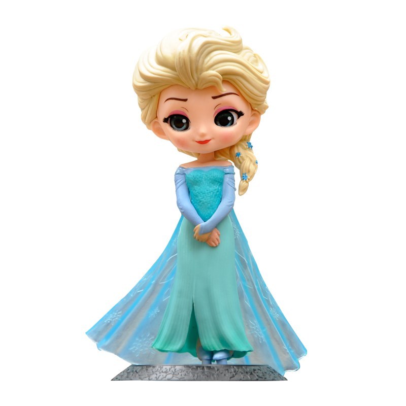 大号艾莎公主皇冠黑底1个爱莎公主玩偶爱沙女王冰雪奇缘娃娃大号艾莎