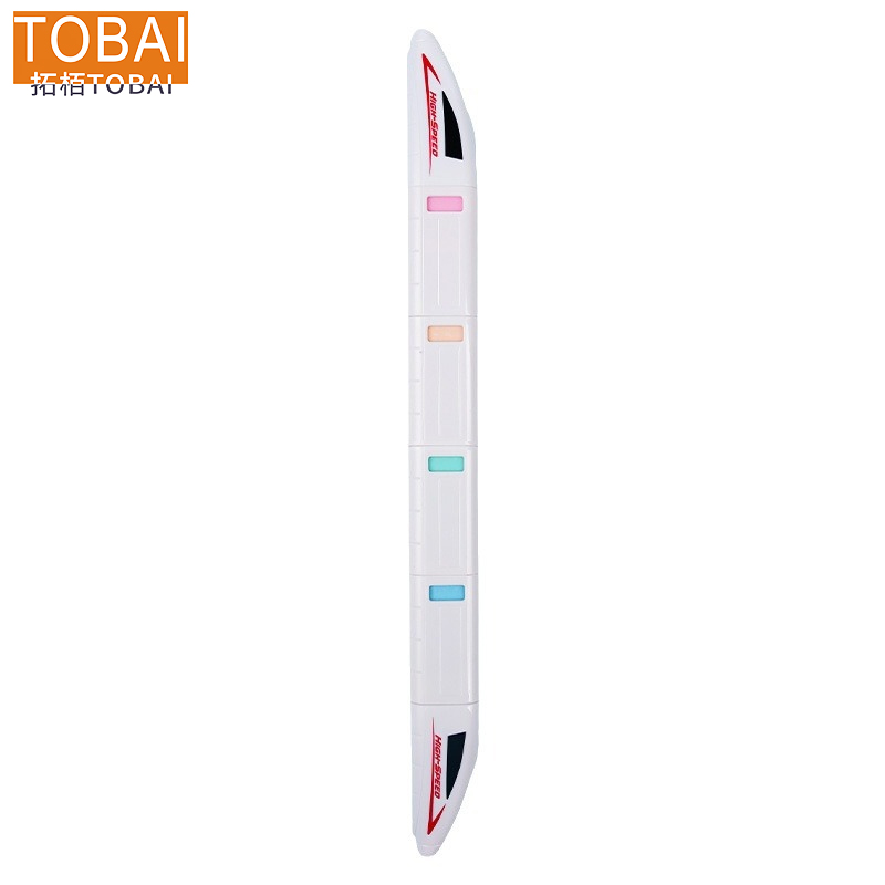 拓栢 路外宣传四色合一动车荧光笔 BW31 支高清大图