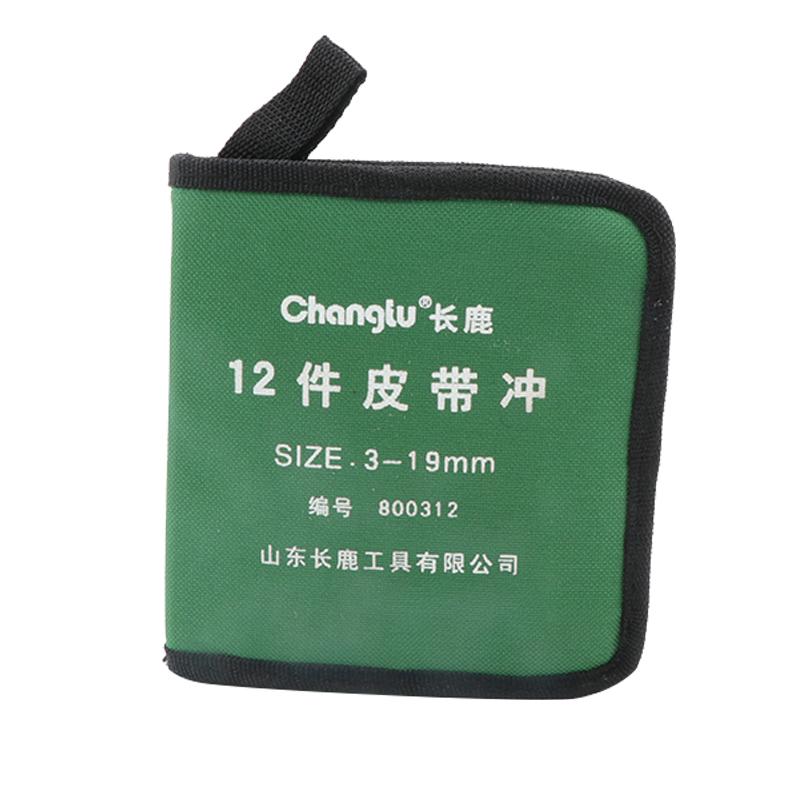 长鹿 12PCS皮带冲 12PCS高清大图