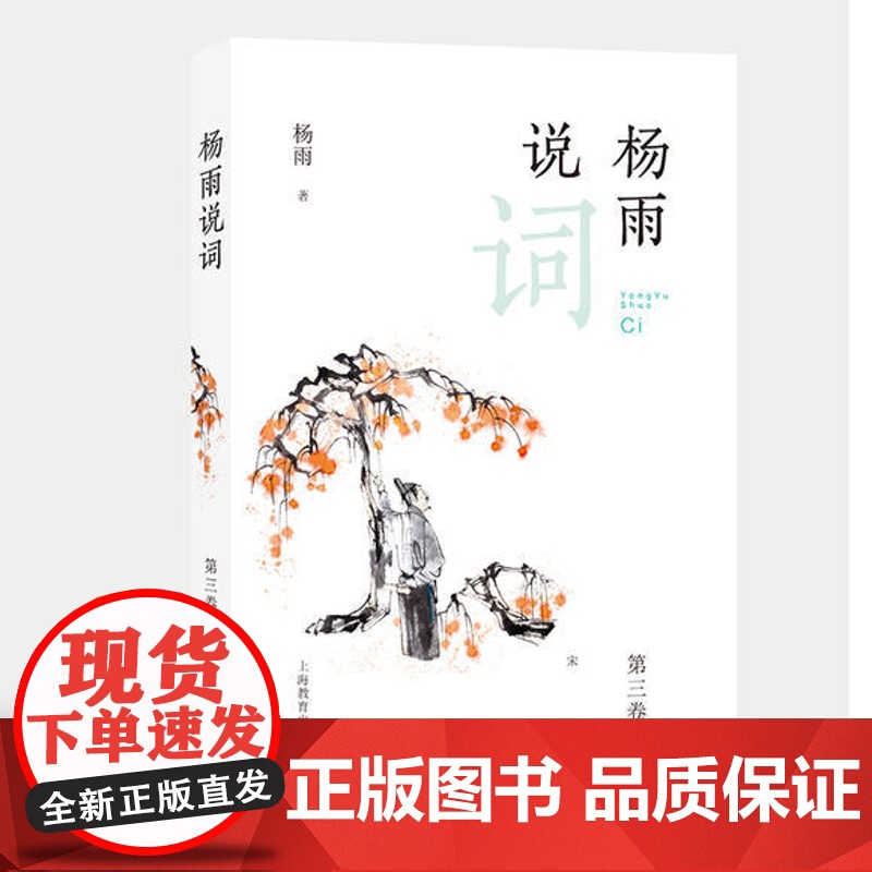 杨雨说词 全4册 作者《中国诗词大会》中国古诗词赏析 附插画 跟着诗词去旅行 上海教育出版社高清大图
