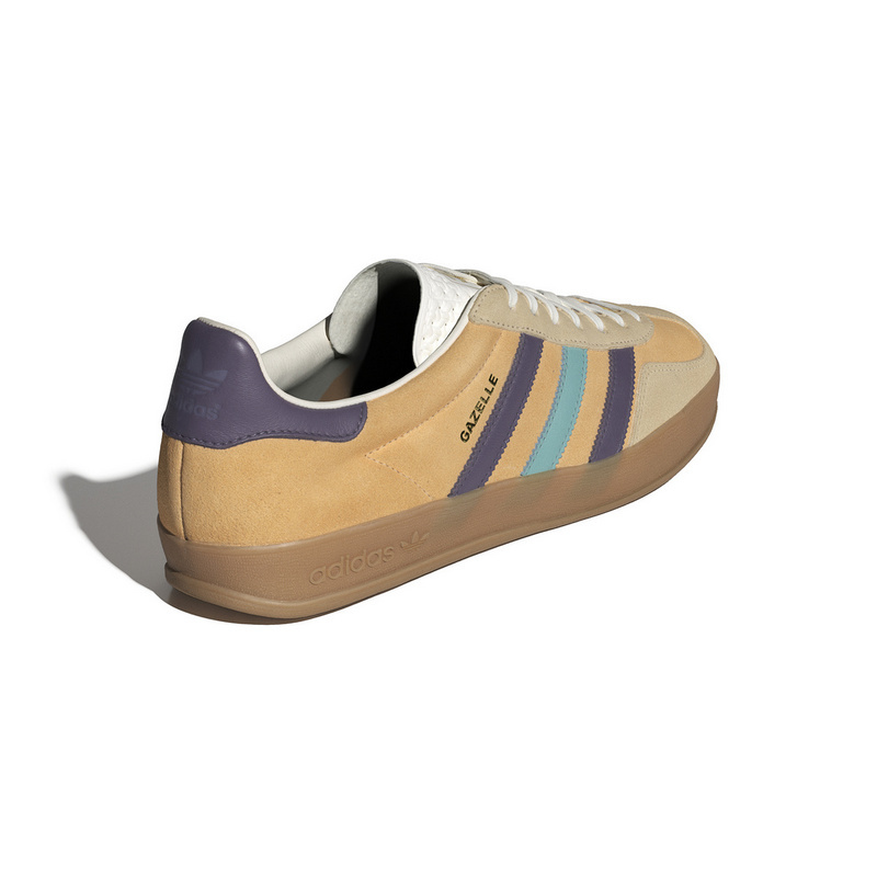 Adidas阿迪达斯三叶草2024新款男女GAZELLE休闲鞋板鞋T头鞋IG1636