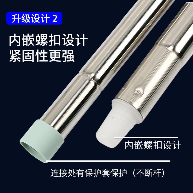 [配件大全]刮刮乐平板拖把原装备件 适用于33厘米 33cm白色拖把整套[不带布]