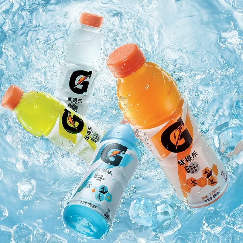 佳得乐橙味600ml*15瓶功能饮料多口味整箱批发百事可乐出品高清大图