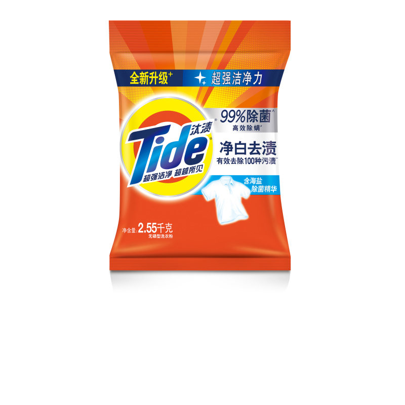 汰渍洗衣粉 2.55kg/包(仅供日照)高清大图