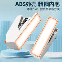 晨光订书机省力12号25页厚层订书器 弹出式钉道(两个装)MG818白