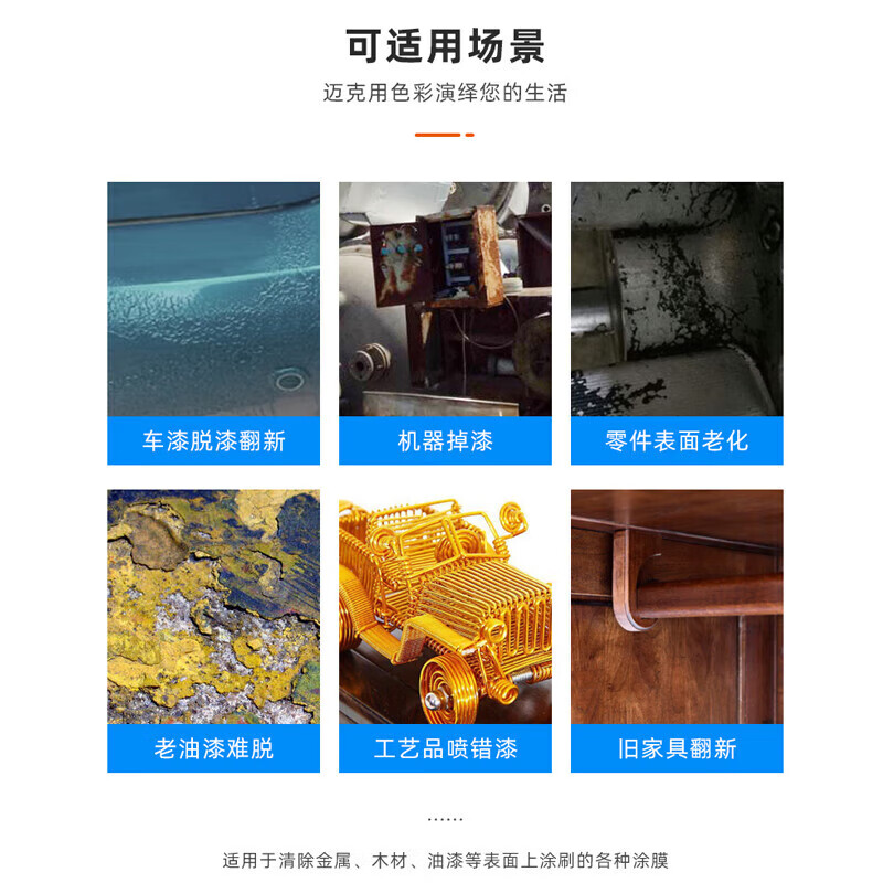 迈克 450ML 脱漆剂 (计价单位:瓶)高清大图