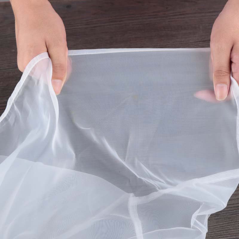 大号商用豆浆豆花过滤网豆制品无渣过滤袋超细葡萄酒渣过滤布棉 敬平 尼龙160目[直径42高60]过滤网/油漏图片