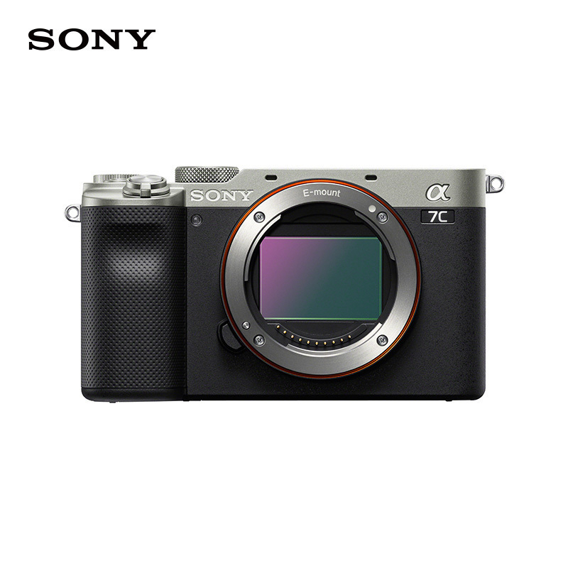 索尼Alpha 7C 机身 银色 全画幅微单数码相机 A7C ILCE-7C/S
