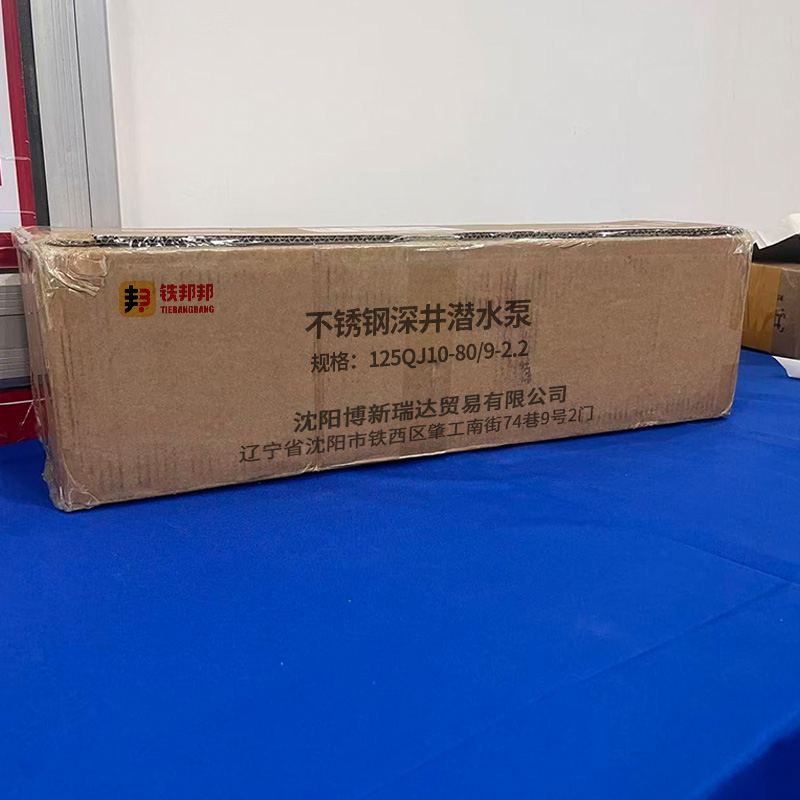 铁邦邦 不锈钢深井潜水泵 125QJ10-80/9-2.2 台高清大图