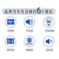 索爱(soaiy)无线可充电麦克风话筒接收器家庭KTV会议K歌卡拉OK唱歌主播网络通用