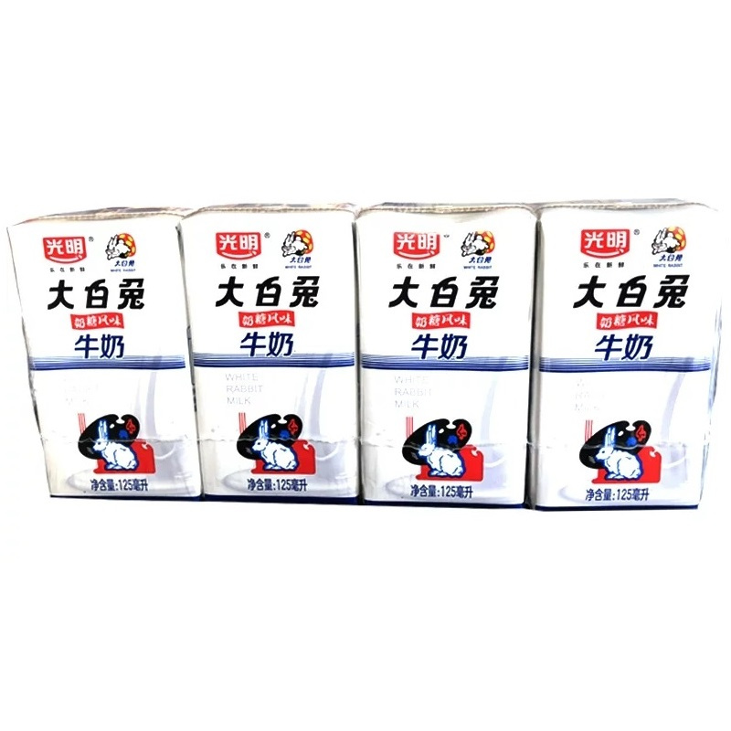 光明125ml大白兔奶糖风味牛奶145