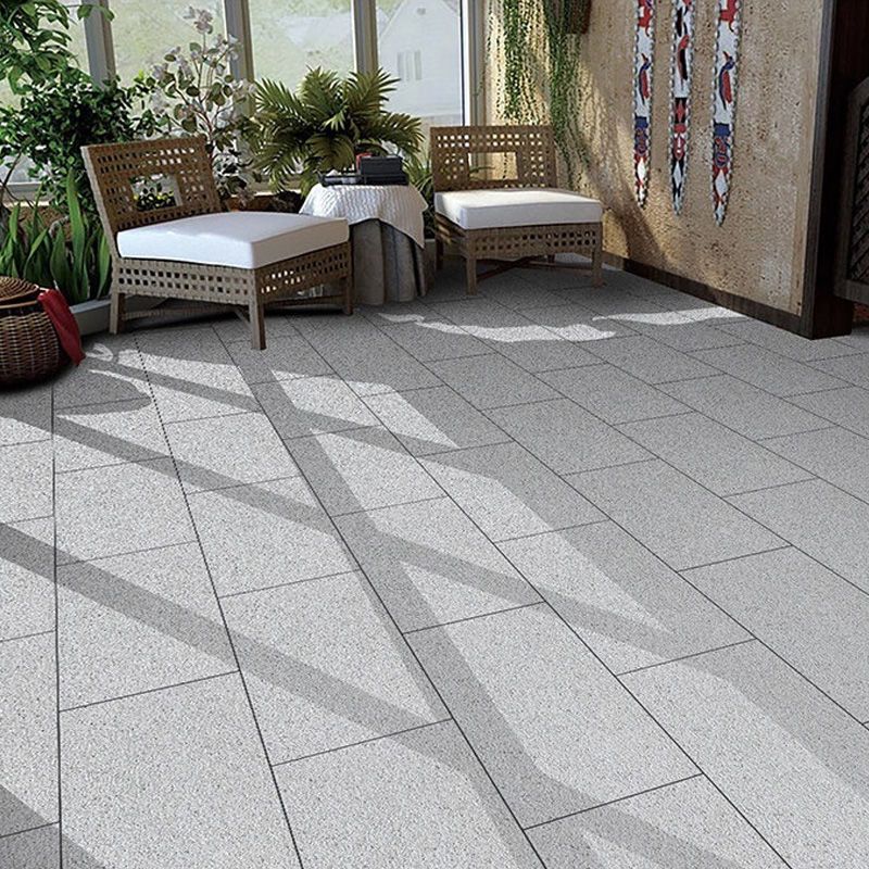 庭院地砖300x600生态地铺石瓷砖车库通体防滑户外广场砖地板砖 芝麻白