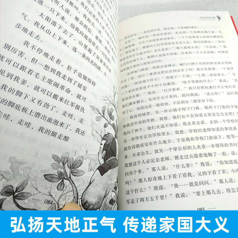 [正版]李心田闪闪的红星书小学生三四五六年级课外书少年励志红色经典书籍故事书革命传统教育读本爱国主义新书阅读9-12岁高清大图