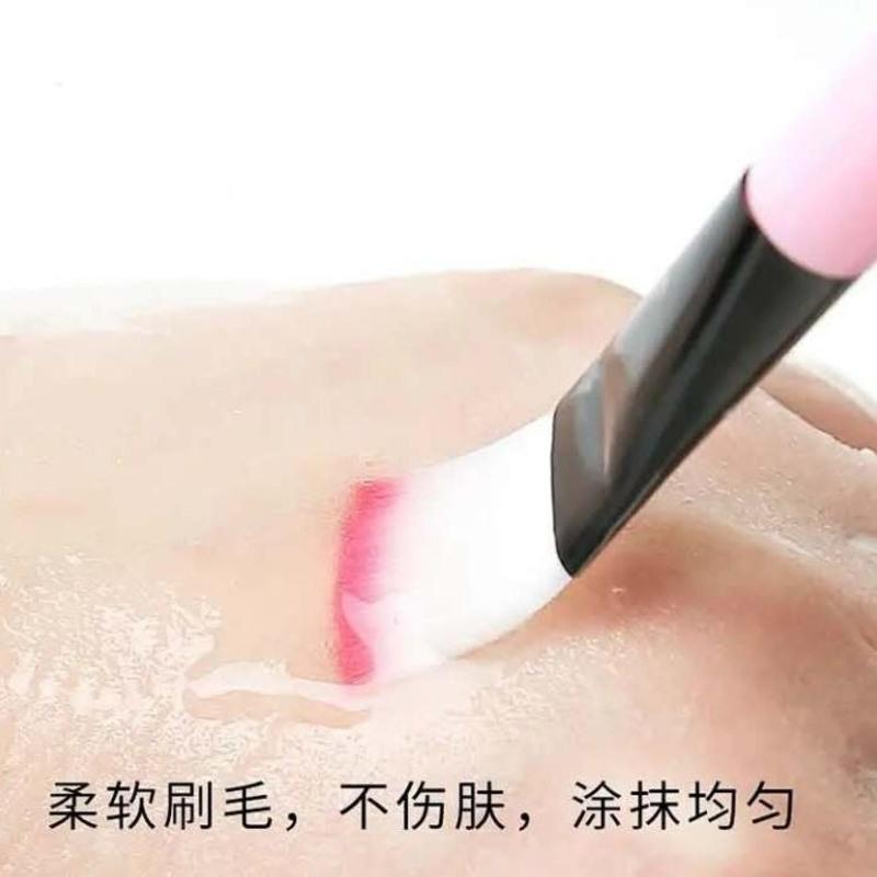 面膜碗调膜碗套装美容院用品面膜刷子压缩面膜海藻面膜调膜棒水疗 粉色[9件套]