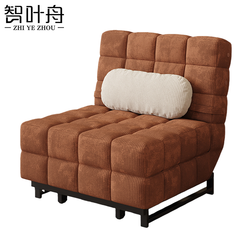 智叶舟折叠沙发150*82*82cm张高清大图