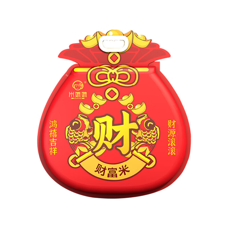 米妹妹(MIMEIMEI) 福袋财富米 米妹妹杂粮粥米 真空包装 1kg/袋 (3袋起订)