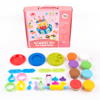 Joan Miro 美乐童年 儿童橡皮泥彩泥套装蛋糕机模具工具套装粘土过家家玩具