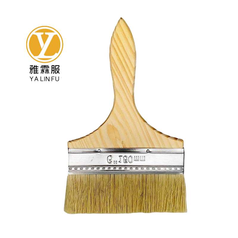 雅霖服 木柄油漆刷子6寸YLF-YQS91804 把高清大图
