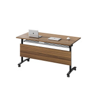 戴劲 折叠桌培训桌办公桌可移动拼接会议桌双人长条桌 1400*600*750