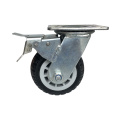 易企采 四个起订 5寸万向刹车脚轮平板手推车转向轮（单位/个）