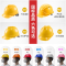 世达安全帽 V顶ABS透气安全帽 TF0202B 蓝色